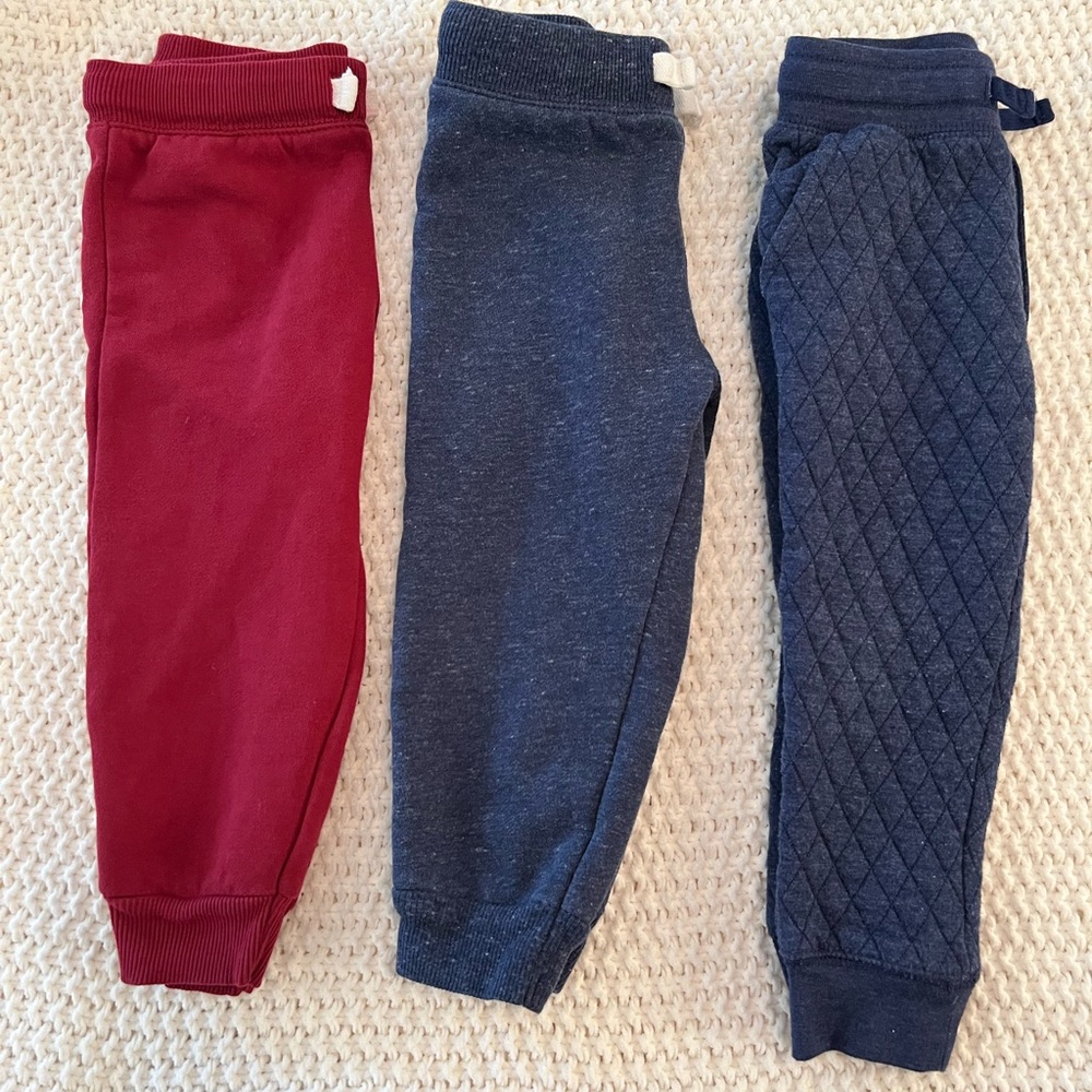 Carters and OshKosh 2T Joggers Bundle